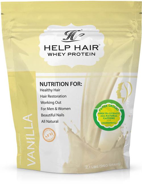 Help Hair Super Greens with Green Tea